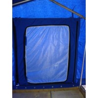 Москитная дверь на палатку прицепа